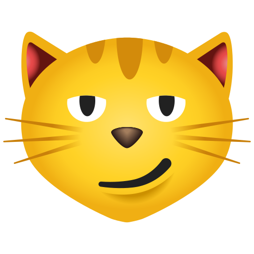 Chat Avec Sourire En Coin