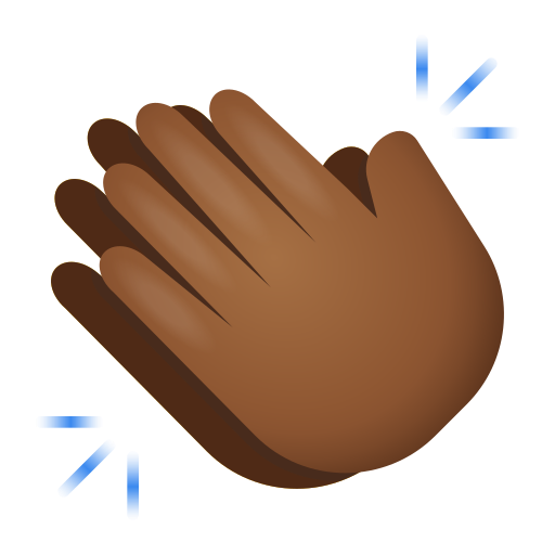 Applaudissements: Peau Moyennement Foncée