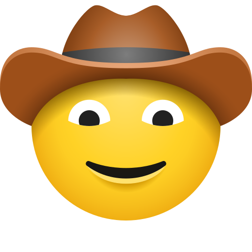 Visage Avec Chapeau De Cowboy