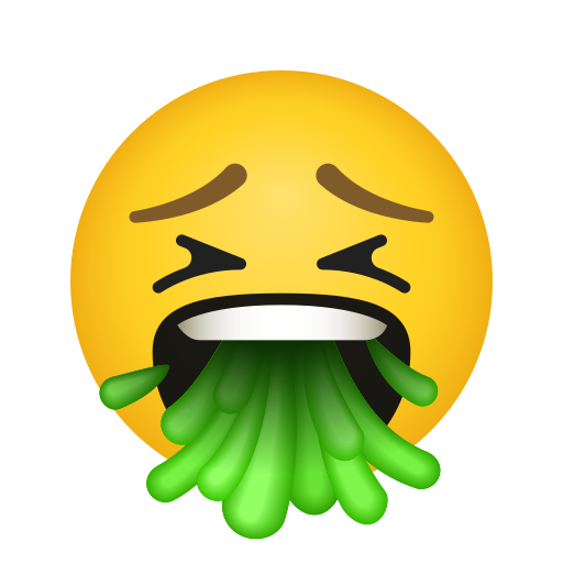 Visage Qui Vomit