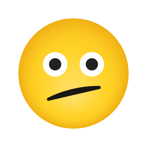 Visage Avec La Bouche Diagonale
