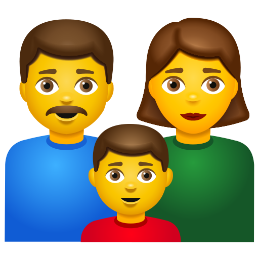 Famille: Homme, Femme, Garçon