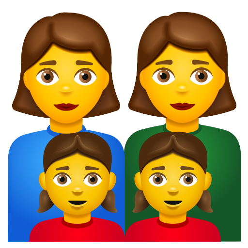 Famille: Femme, Femme, Fille, Fille