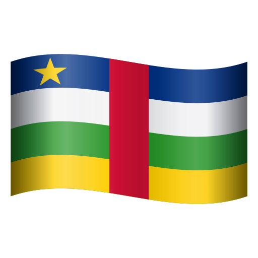 Drapeau: République centrafricaine