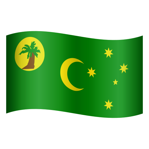 Drapeau: Îles Cocos