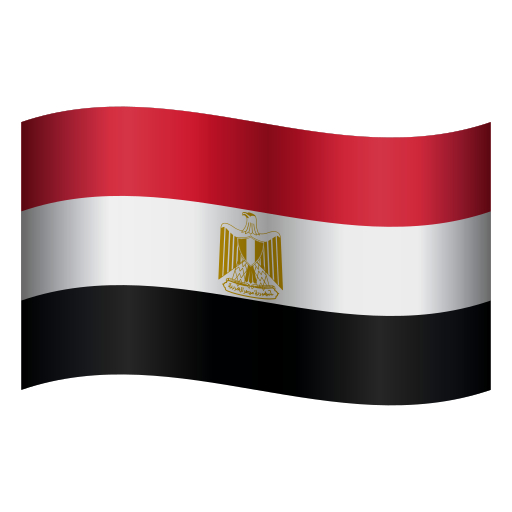 Drapeau: Égypte