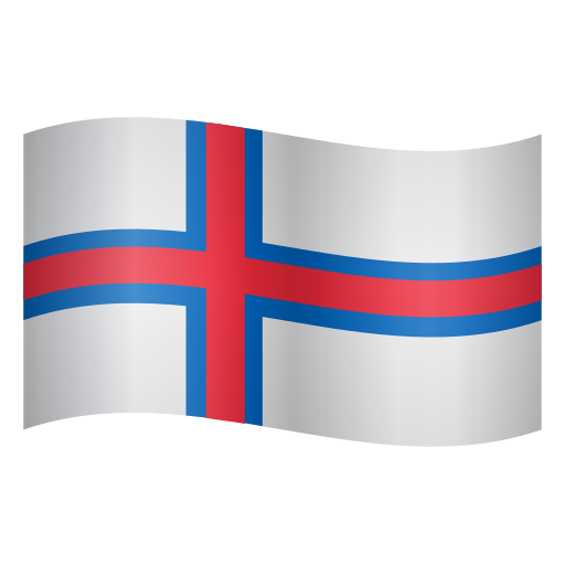 Drapeau: Îles Féroé