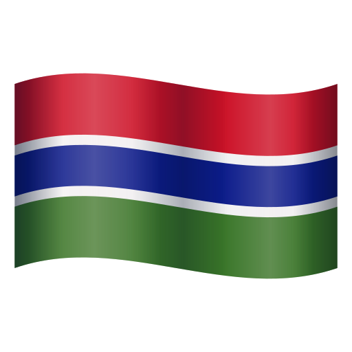 Drapeau: Gambie