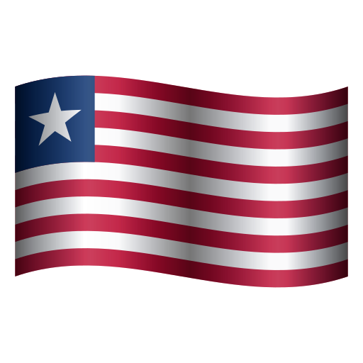 Drapeau: Liberia