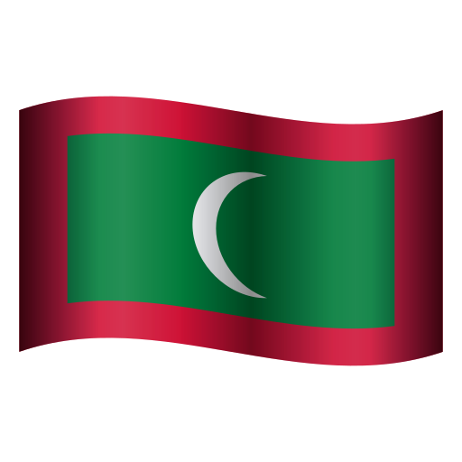 Drapeau: Maldives