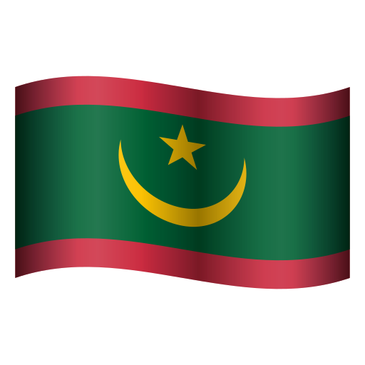 Drapeau: Mauritanie