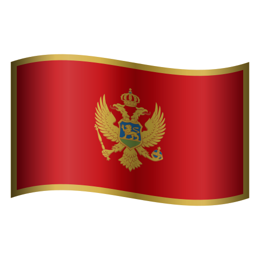 Drapeau: Monténégro