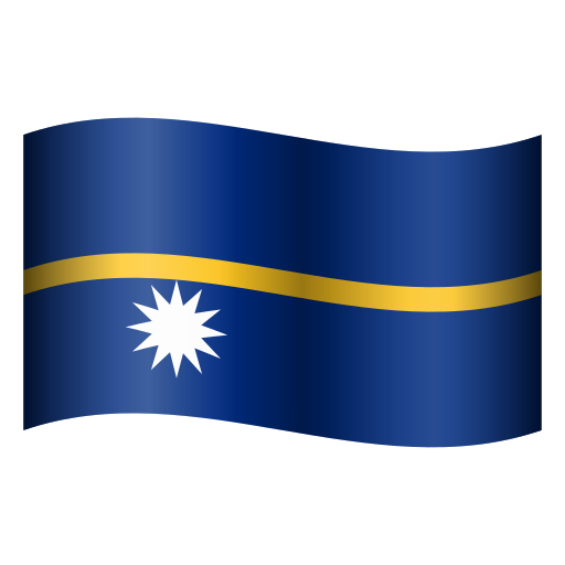 Drapeau: Nauru