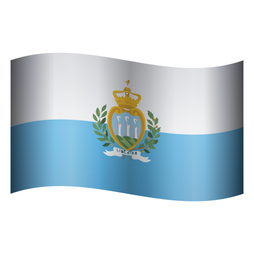 Drapeau: Saint-Marin