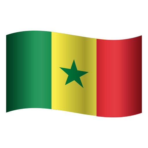 Drapeau: Sénégal
