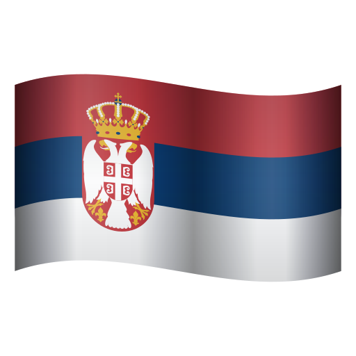 Drapeau: Serbie