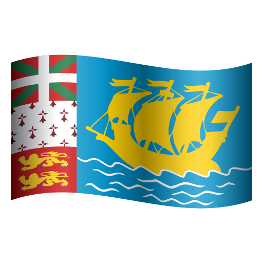 Drapeau: Saint-Pierre-et-Miquelon