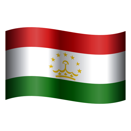 Drapeau: Tadjikistan