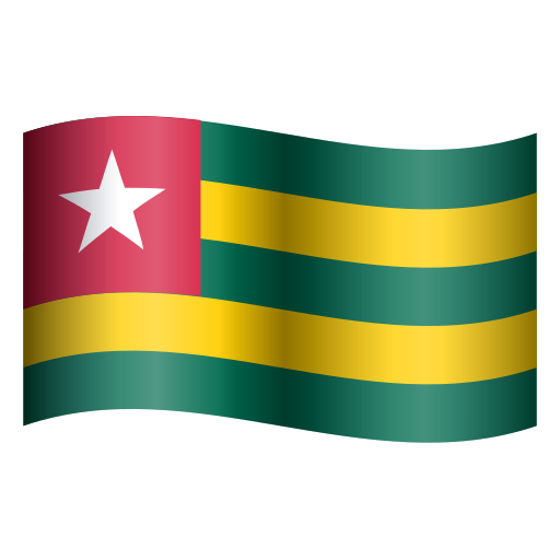 Drapeau: Togo