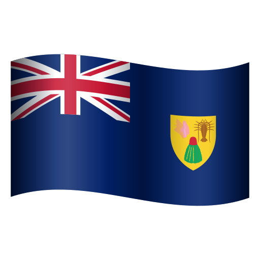 Drapeau: Îles Turques-et-Caïques