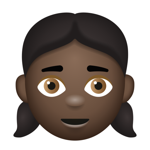 Fille: Peau Foncée