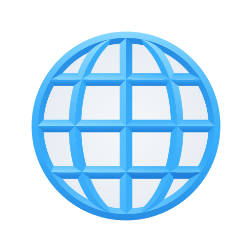Globe Avec Méridiens