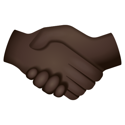 Poignée De Main: Peau Foncée
