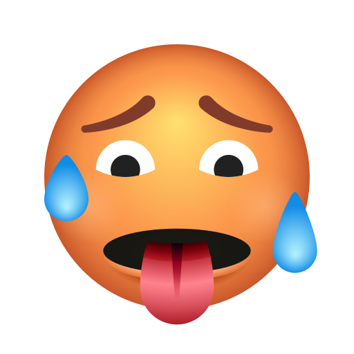 Жар эмодзи 🥵