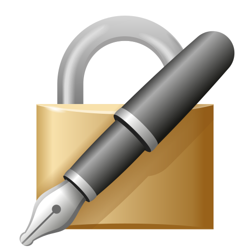 Cadenas Fermé Avec Stylo