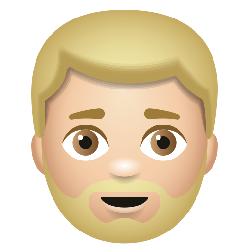 Homme: Peau Moyennement Claire, Barbe
