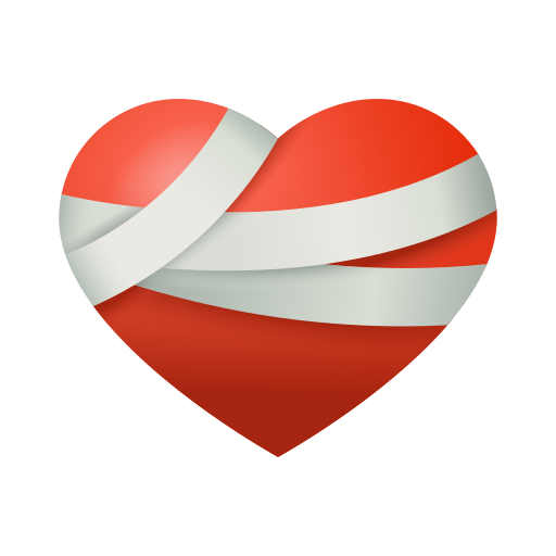 Cœur Avec Bandages