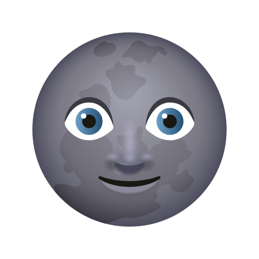 Nouvelle Lune Avec Visage