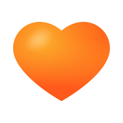 Cœur Orange