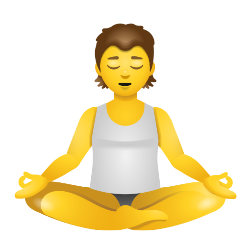 Personne Dans La Posture Du Lotus