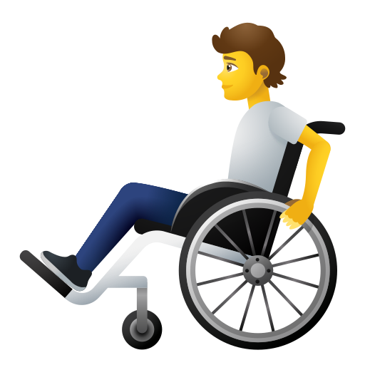 Personne En Fauteuil Roulant Manuel