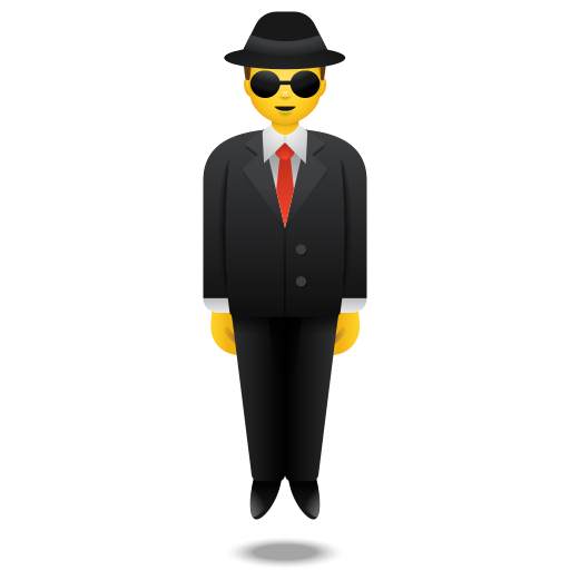 Personne En Costume En Lévitation