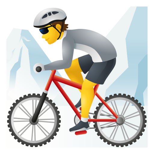 Personne En VTT