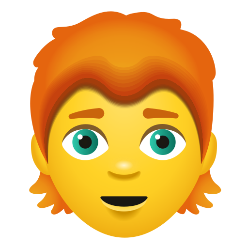 Personne: Cheveux Roux