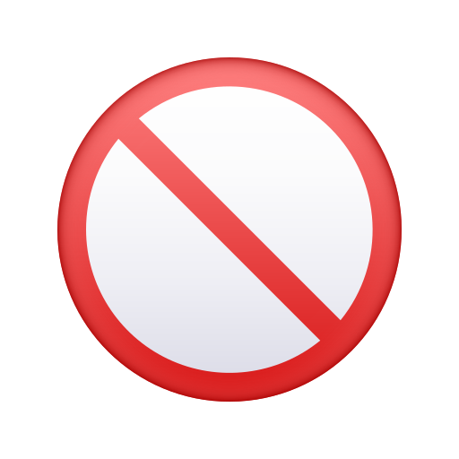 Symbole D’Interdiction