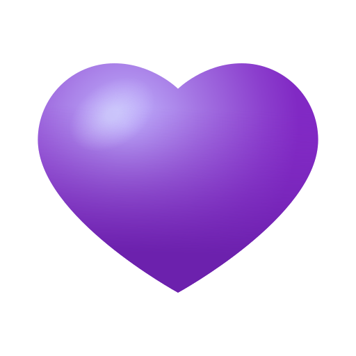 Cœur Violet