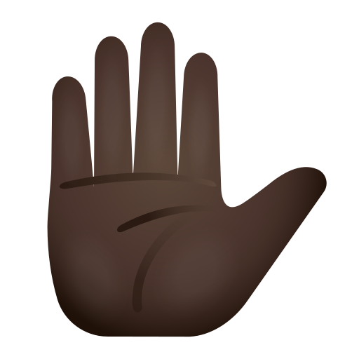 Main Levée: Peau Foncée