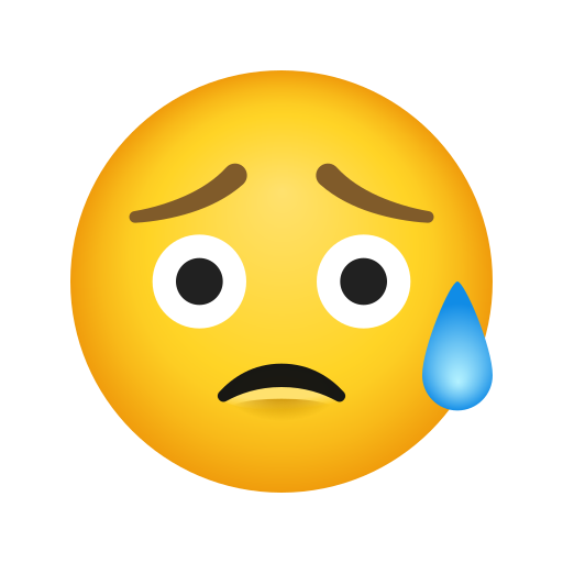 Visage Triste Mais Soulagé