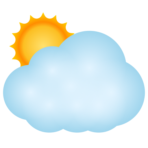 Soleil Derrière Un Gros Nuage