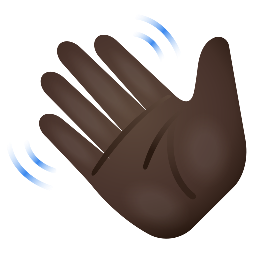 Signe De La Main: Peau Foncée