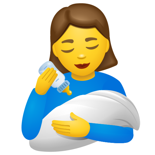 Femme Nourrissant Un Bébé