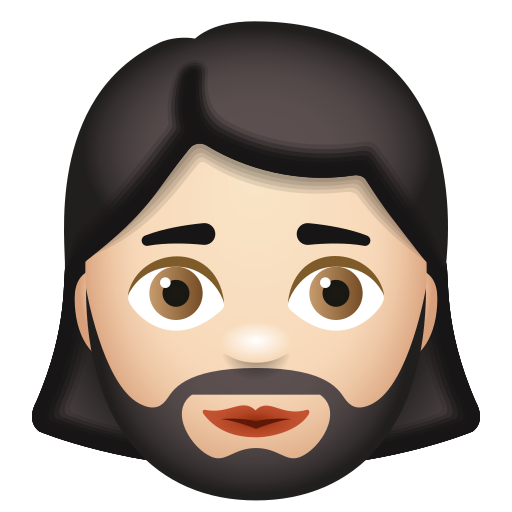 Femme: Peau Claire, Barbe