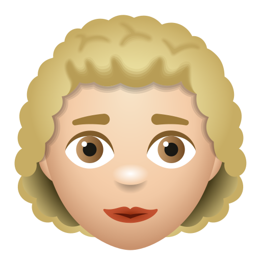 Femme: Peau Moyennement Claire, Cheveux Bouclés
