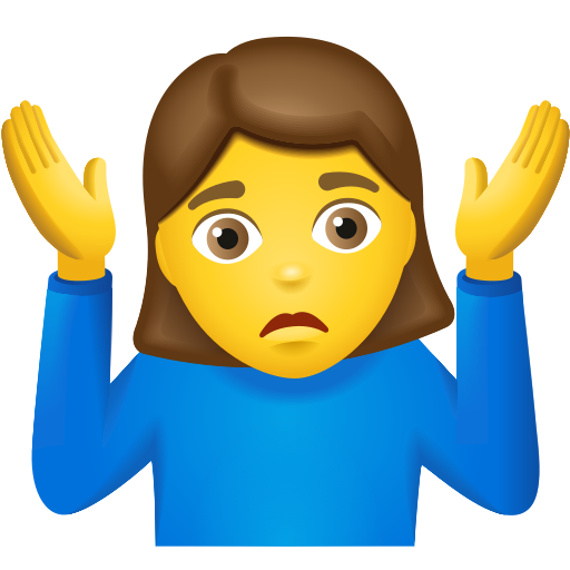 Femme Qui Hausse Les Épaules