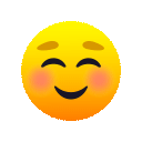 Улыбается