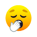 Зевает